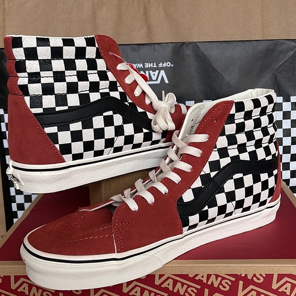 Vans Sk8-Hi Desert Snake/Chili Oil sneakers WMNS - Picture 11 of 16